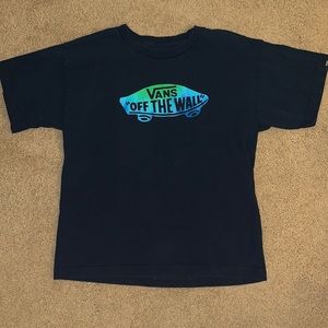 Navy Vans Graphic Tshirt